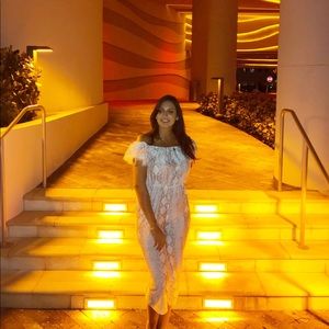 Snakeskin print jumpsuit